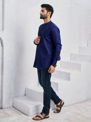 Band Collar Straight Kurta