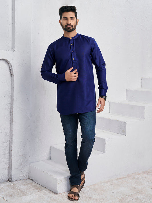 Band Collar Straight Kurta