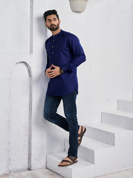 Band Collar Straight Kurta