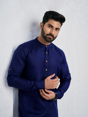 Band Collar Straight Kurta