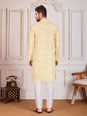 Embroidered Kurta With Trouser