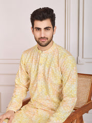 Embroidered Kurta With Trouser