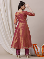 Girls Empire Anarkali Kurta with Trousers