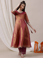 Girls Empire Anarkali Kurta with Trousers