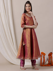 Girls Empire Anarkali Kurta with Trousers