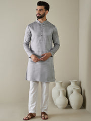 Men Ethnic Motifs Regular Kurta with Trousers