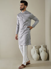 Men Ethnic Motifs Regular Kurta with Trousers