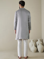 Men Ethnic Motifs Regular Kurta with Trousers