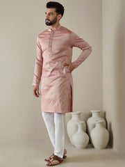 Men Regular Kurta with Trousers