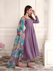 Women Empire Kurta with Trousers & With Dupatta