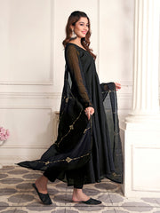 Women Regular Kurta with Trousers & With Dupatta