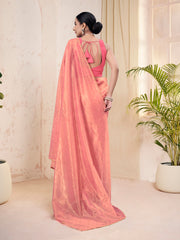 Embellished Mukaish Saree