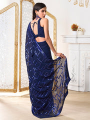 Embellished Sequinned Ready to Wear Saree