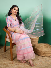 Net Embroidered Sarees