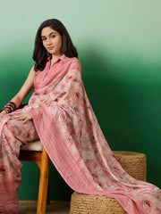 Floral Printed Sarees