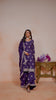 Chinon Purple Color Festive Look Trendy Palazzo Suit