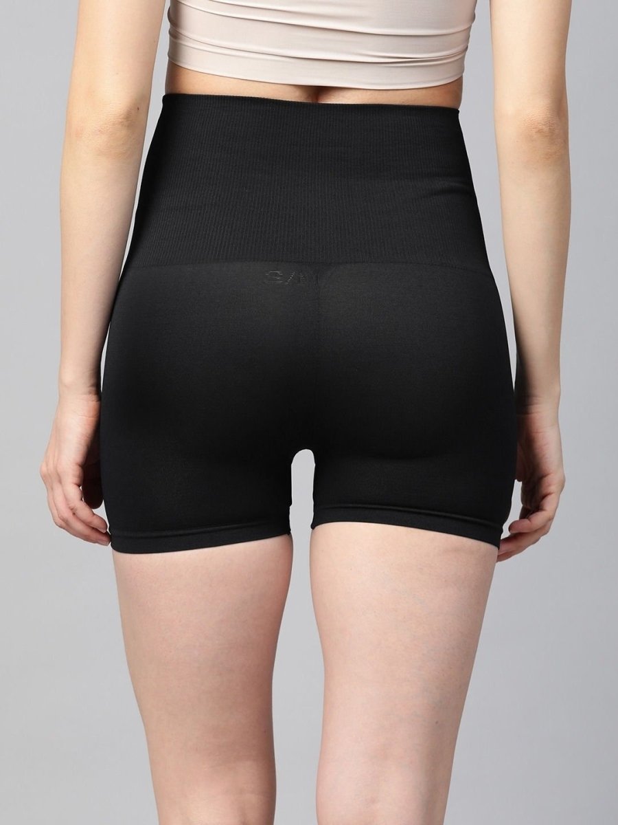 Black Tummy Thigh Shapewear - inddus-us