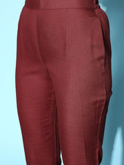 Ethnic Motifs Kurta With Trousers & With Dupatta - Inddus.com