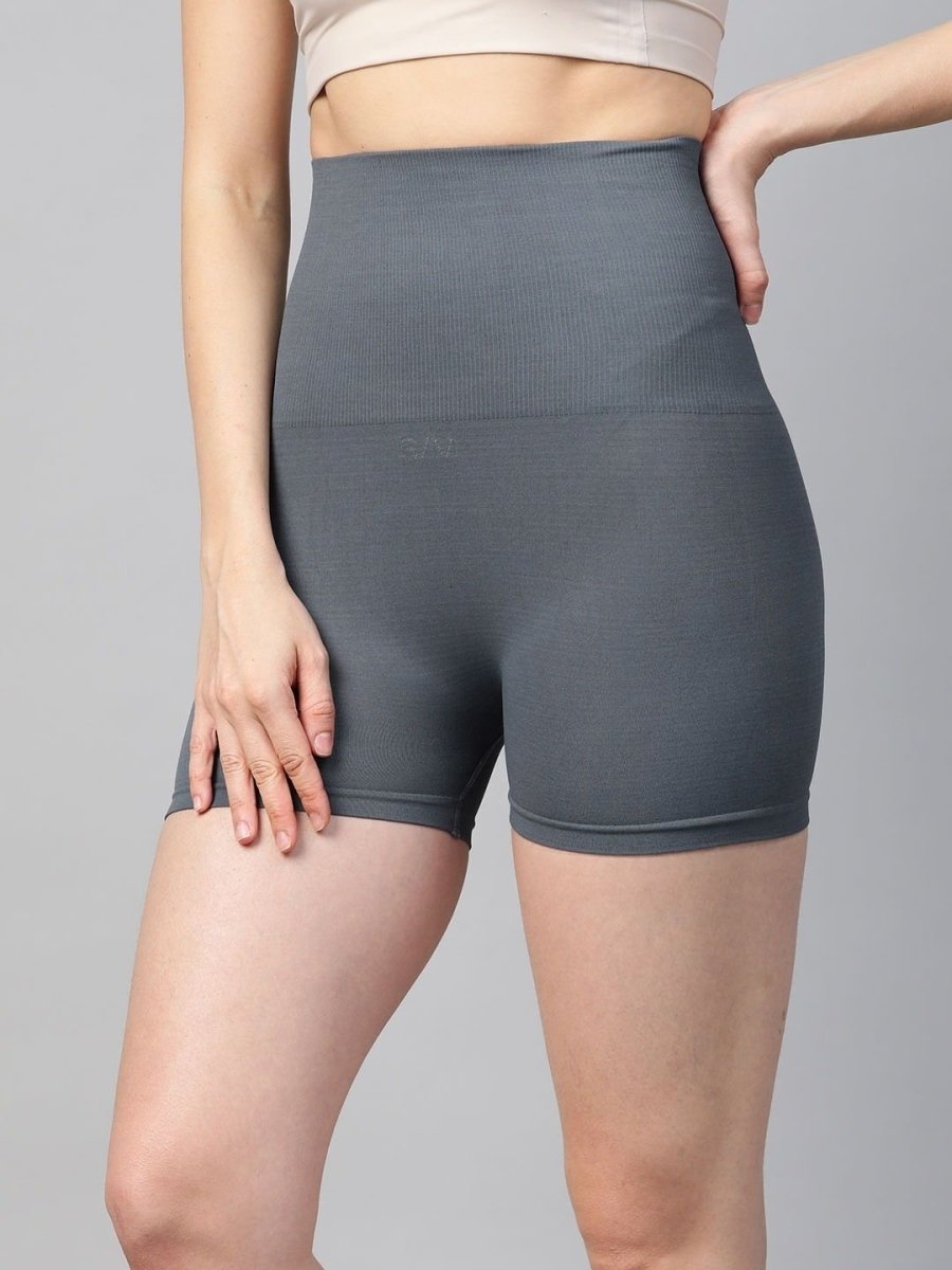 Grey Tummy Thigh Shapewear - inddus-us