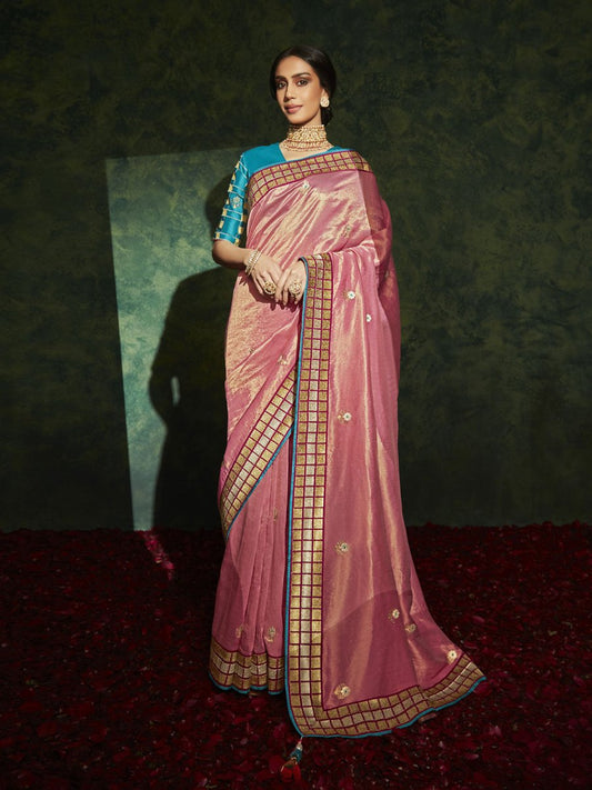 Rani Silk Traditional Saree - Inddus.com