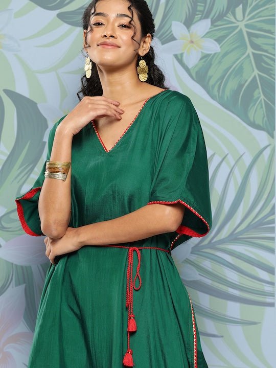 Women Embroidered Kurta with Trousers - Inddus.com