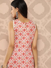 Women Ethnic Motifs Printed Regular Kurta with Palazzos - Inddus.com