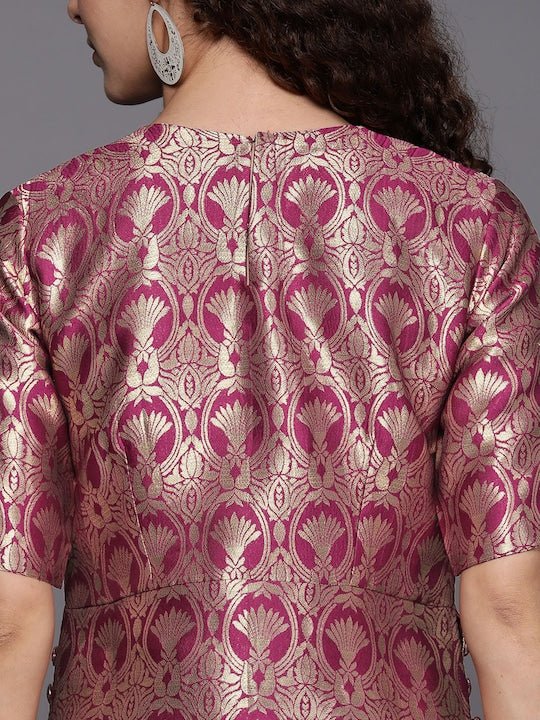 Women Floral Kurta with Trousers - Inddus.com