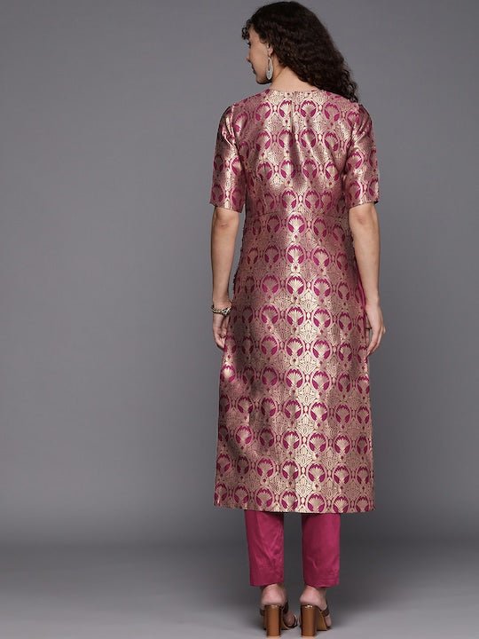 Women Floral Kurta with Trousers - Inddus.com