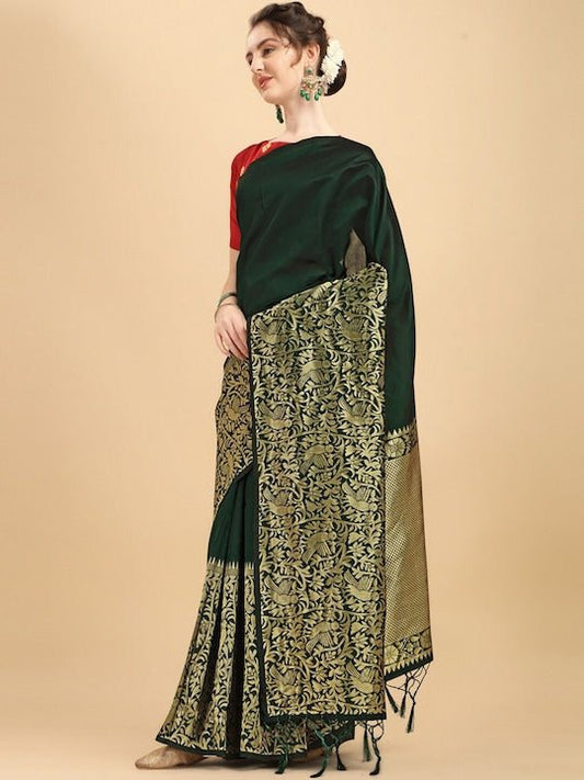 Woven Design Saree - Inddus.com